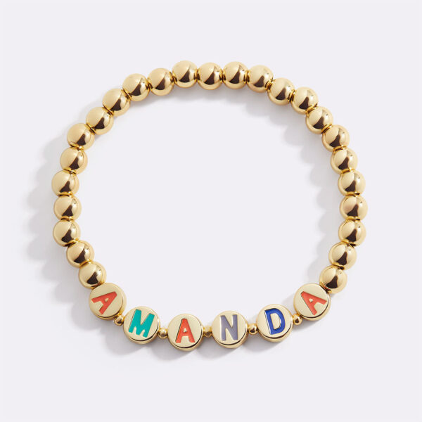ML-CustomRainbowLetterGoldDiscBeadBraeclet-02