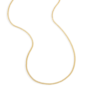 Italian Milano Sterling Silver Adjustable Chain Necklace