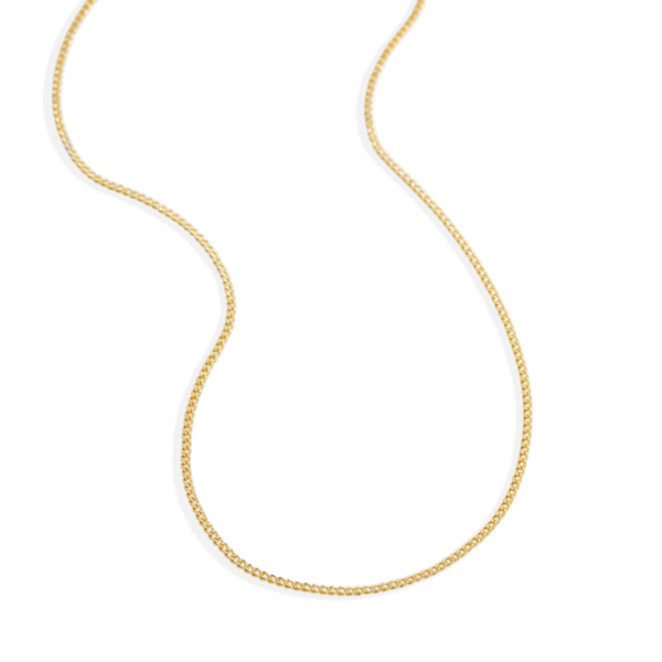 ML-ThinCurbChain-01ecomm Italian Milano Sterling Silver Adjustable Chain Necklace