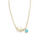 Handmade Birthstone Name Necklace