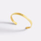 MamaBear_HerBabyBearsEngravedCuffBraceletMama_1Cub_gold