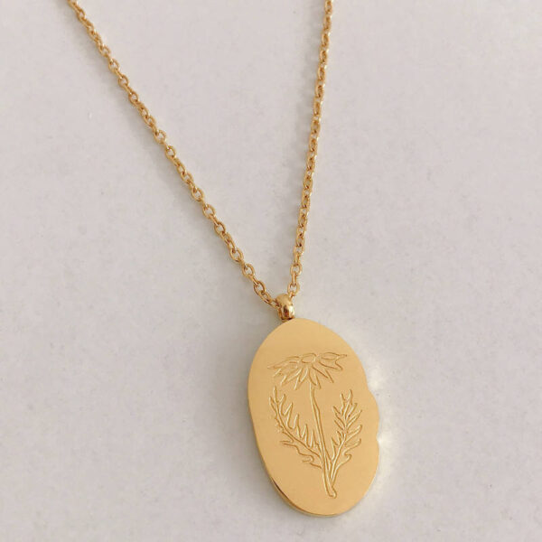 Oval_Birth_Flower_Pendant_Necklace_April