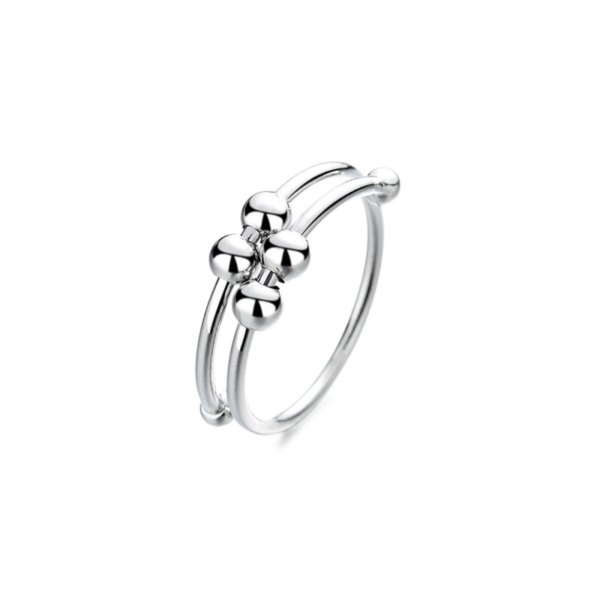 beaded_fidget_ring-2_Silver beaded_fidget_ring-2_Silver