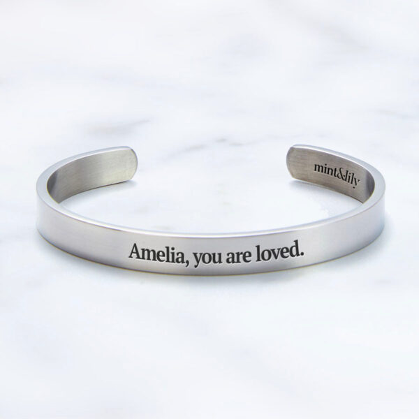 mintandlily-amelia_you_are_loved-silver-front