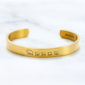 mintandlily-mama_bear_4_cubs-cuff_bracelet-gold-front